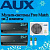 Мульти сплит-система Aux AM2-H18/4DR2 / AUX AMWM-H09/4R2(CC) на 2 комнаты с установкой