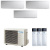 Мульти сплит-система Daikin 3MXM52N7(A) / FTXJ20AW на 3 комнаты в Некрасовском Мульти сплит-система Daikin 3MXM52N7(A) / FTXJ20AW на 3 комнаты